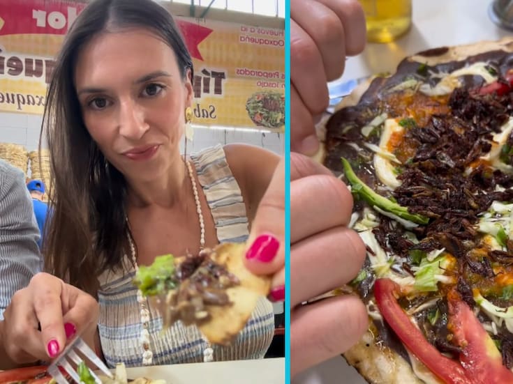 Turista española que viaja por el mundo para comer insectos peligrosos relata que en México terminó enferma del estómago después de probar su gastronomía (VIDEO)