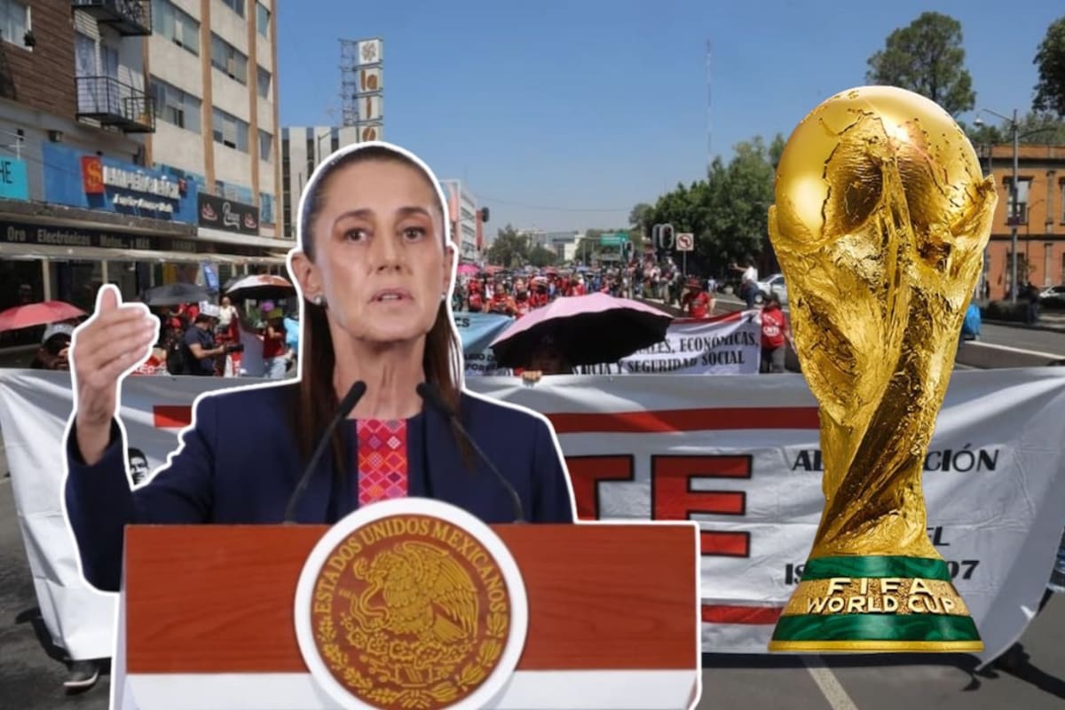 Sheinbaum reafirma que no caerá en provocaciones de la CNTE ni antes ni durante inauguración del Mundial