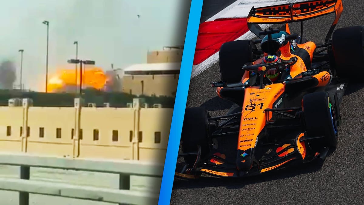 Misil iraní cae cerca del circuito de Bahréin y sacude a la Fórmula 1: Pirelli cancela pruebas con McLaren y Mercedes y la FIA analiza el futuro del GP 2026