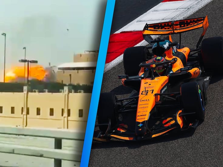 Misil iraní cae cerca del circuito de Bahréin y sacude a la Fórmula 1: Pirelli cancela pruebas con McLaren y Mercedes y la FIA analiza el futuro del GP 2026