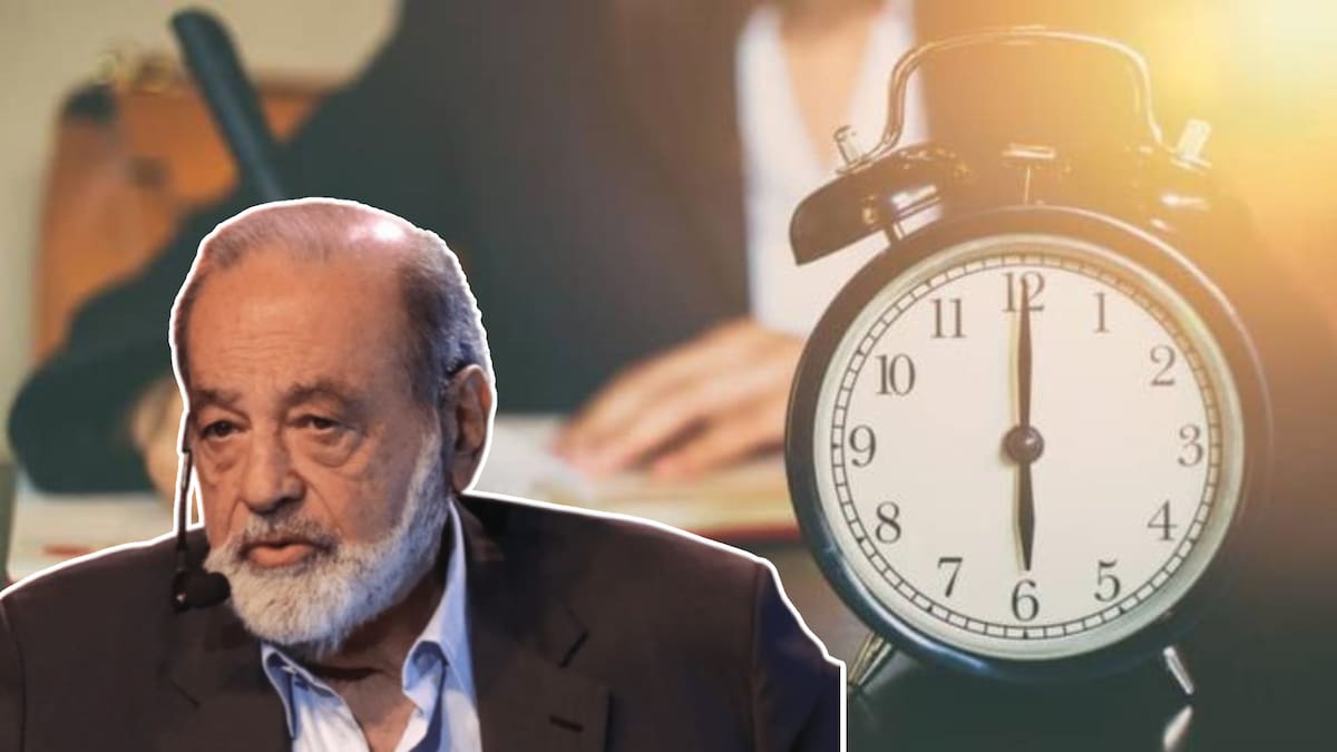Carlos Slim propone trabajar solo tres días a la semana con jornadas de 12 horas y jubilación tardía. FOTO: Especial