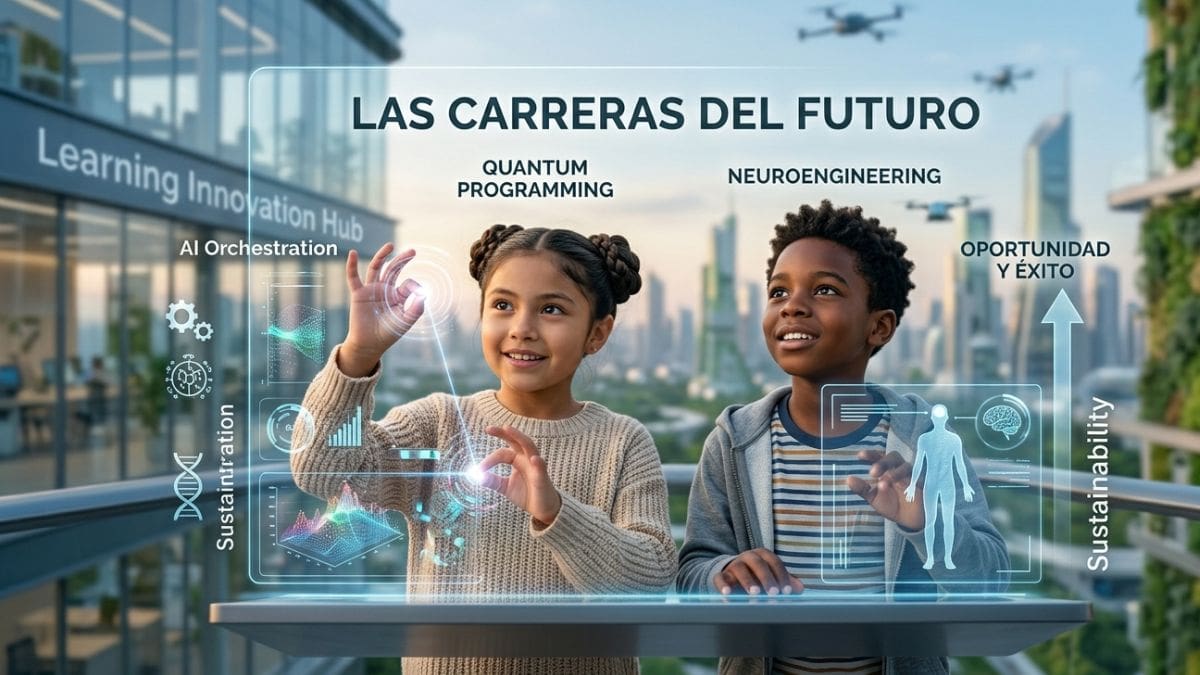 Estas son las carreras del futuro que garantizarán riqueza y estabilidad a los niños de hoy en un mundo dominado por la inteligencia artificial