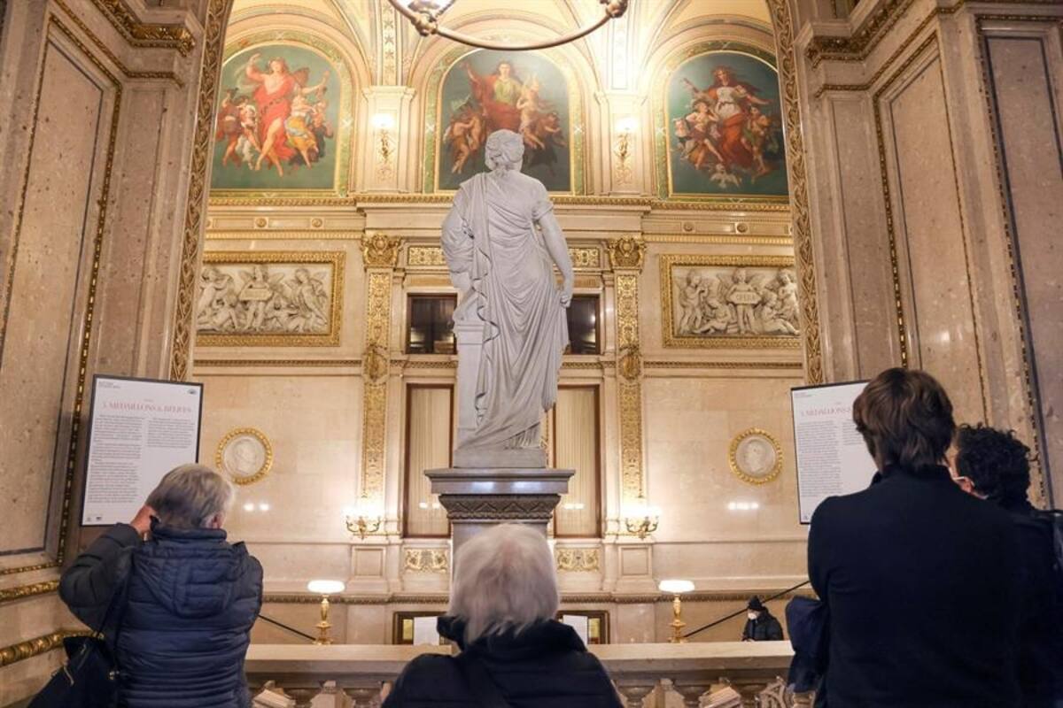 Se transforma la Ópera de Viena en museo para sortear el cierre por covid