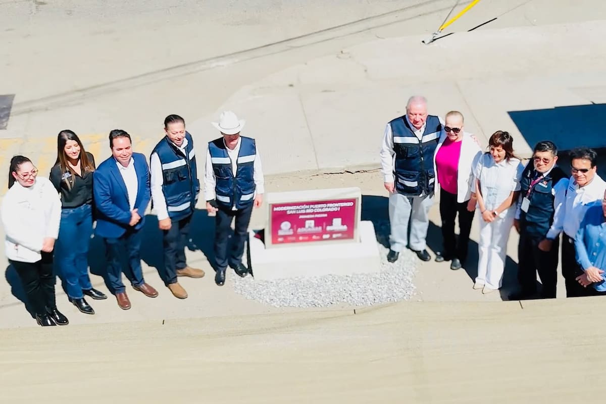 Inicia modernización de la aduana de San Luis: duplicarán carriles ante más de 3 millones de cruces vehiculares al año