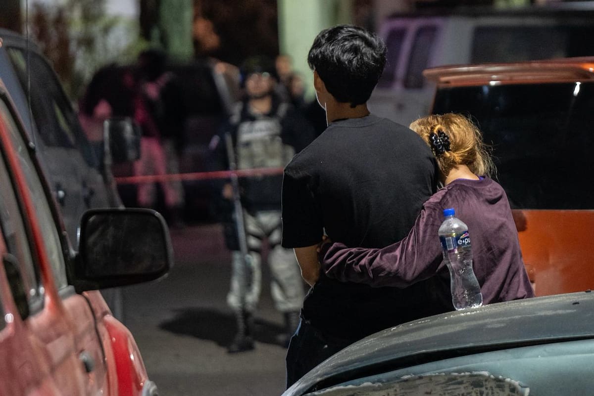 La víctima, identificada como Fernando, recibió disparos en el pecho, cabeza y rostro. Foto: Border Zoom