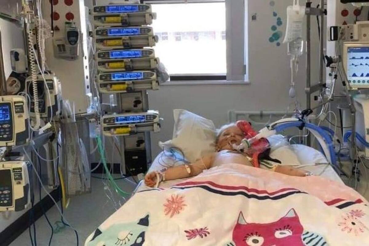 Niña lucha por su vida por enfermedad de Kawasaki tras padecer COVID-19
