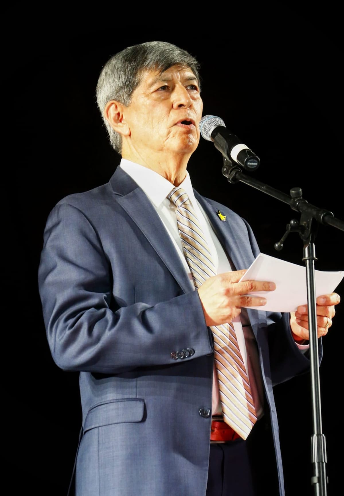 "Hoy estamos cambiando el futuro con más de 300 jóvenes que se suman a los más de 7,000 alumnos a los que CETYS les brinda un apoyo económico o una beca", expresó Fernando León García, rector del Sistema Cetys Universidad l Foto: Saúl Martínez