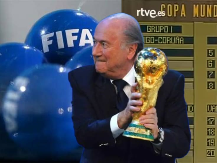 El sorteo del Mundial en el que se le atoraron las bolas a Joseph Blatter, expresidente de la FIFA, muchos lo recuerdan como el peor de todas las Copas del Mundo
