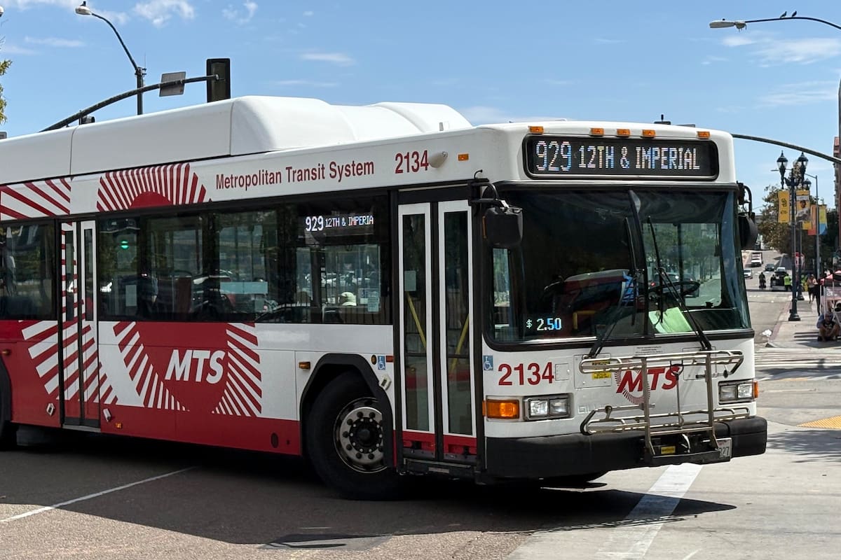 Suben tarifas del transporte público de San Diego; así quedan los precios