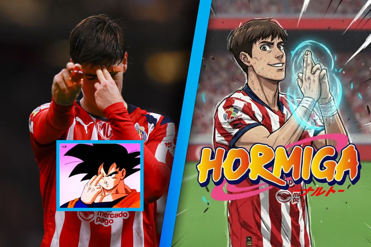 ¡El Otaku del Gol! Todas las series anime en las que la ‘Hormiga’ González se ha inspirado para sus festejos con Chivas