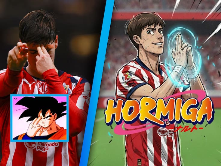 ¡El Otaku del Gol! Todas las series anime en las que la ‘Hormiga’ González se ha inspirado para sus festejos con Chivas