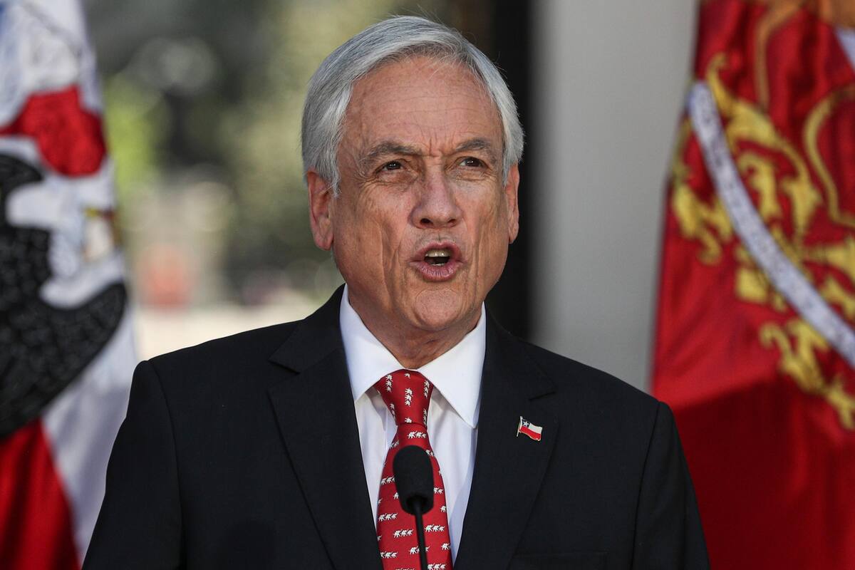 Piñera anuncia medidas para reforzar el orden público en Chile