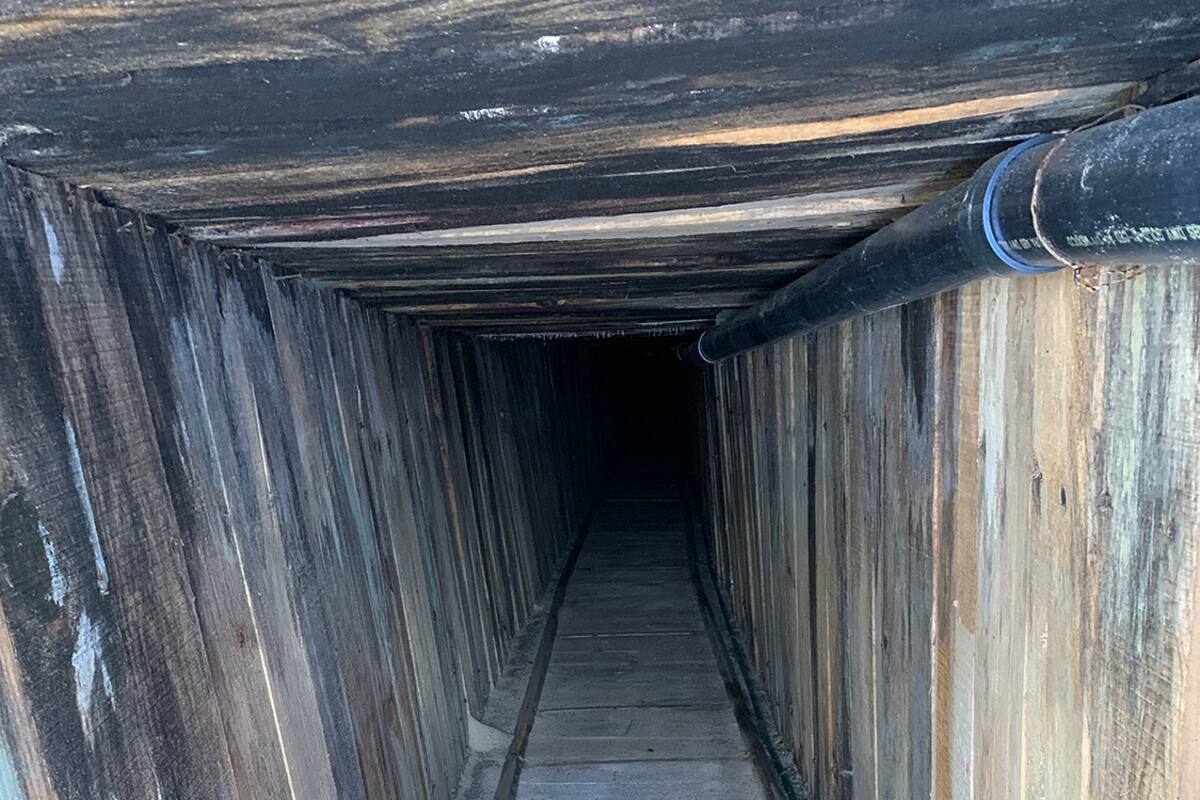 Descubren sofisticado túnel incompleto en San Luis, Arizona