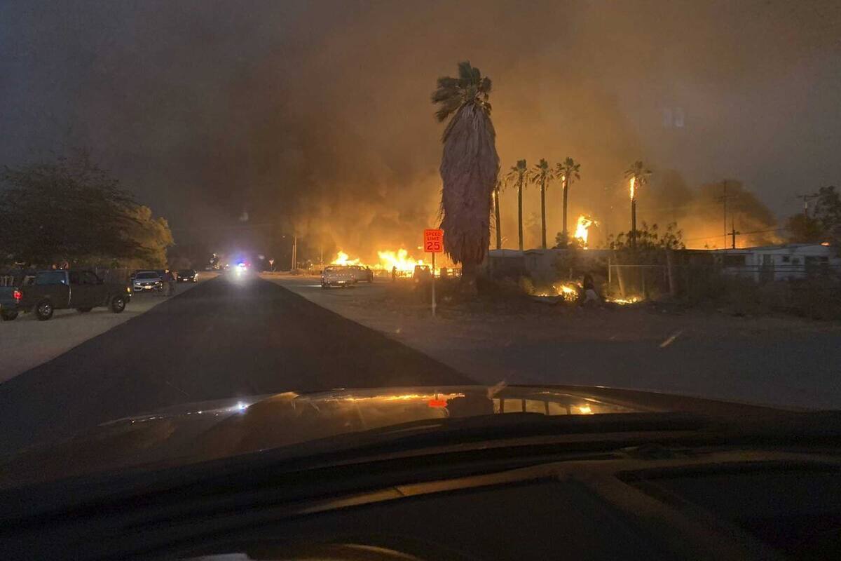 Inician trabajos de limpieza en Niland tras incendio de junio