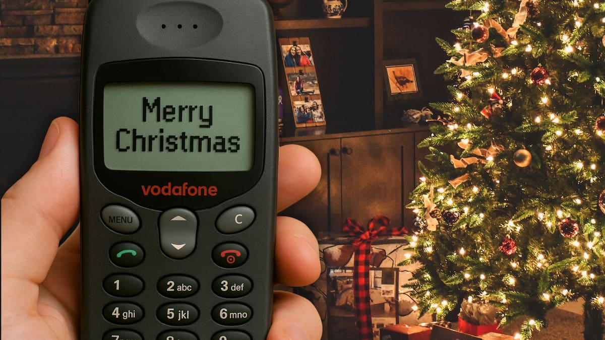 Todo comenzó con un “Feliz navidad” y así se logró enviar el primer mensaje de texto en el mundo el 3 de diciembre de 1992