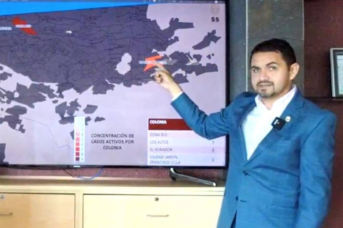 Es oeste de Tijuana principal foco de coronavirus