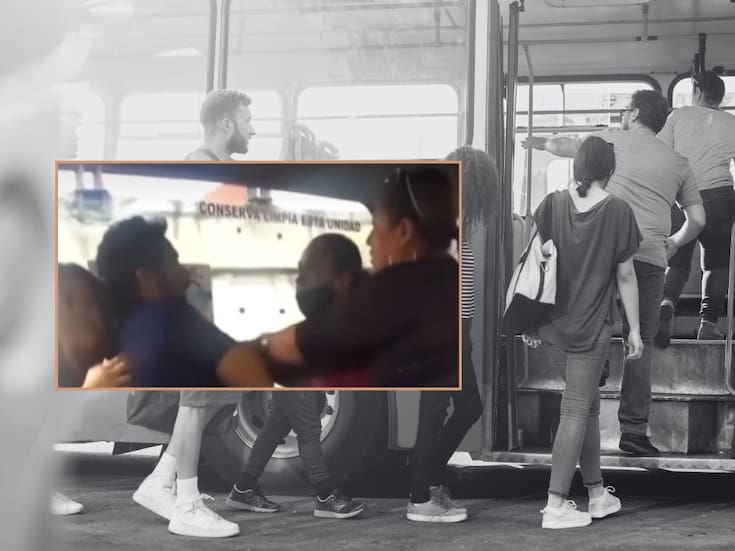 “Abandonaste a tu hijo y me dejaste embarazada por esta”: Pasajero graba pelea en transporte público cuando mujer enfrenta a su esposo por infidelidad, lo acusa de abandonar a su hijo y la discusión subió a los golpes