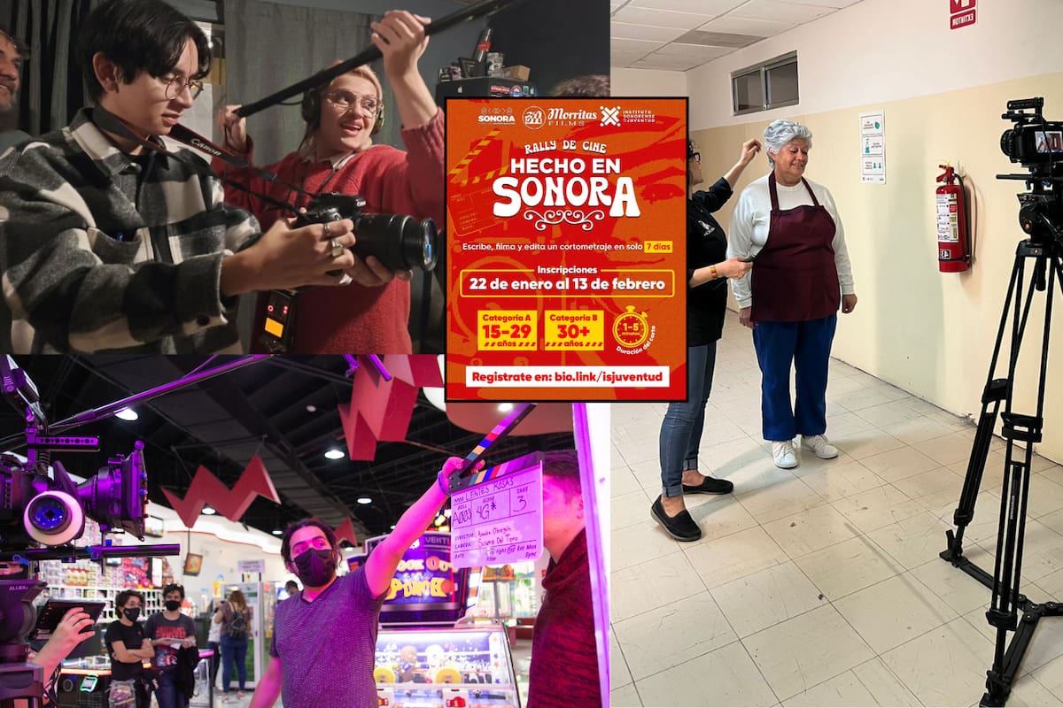 ¡Última oportunidad! Quedan solo 3 días para inscribirse al Rally de Cine “Hecho en Sonora 2026”