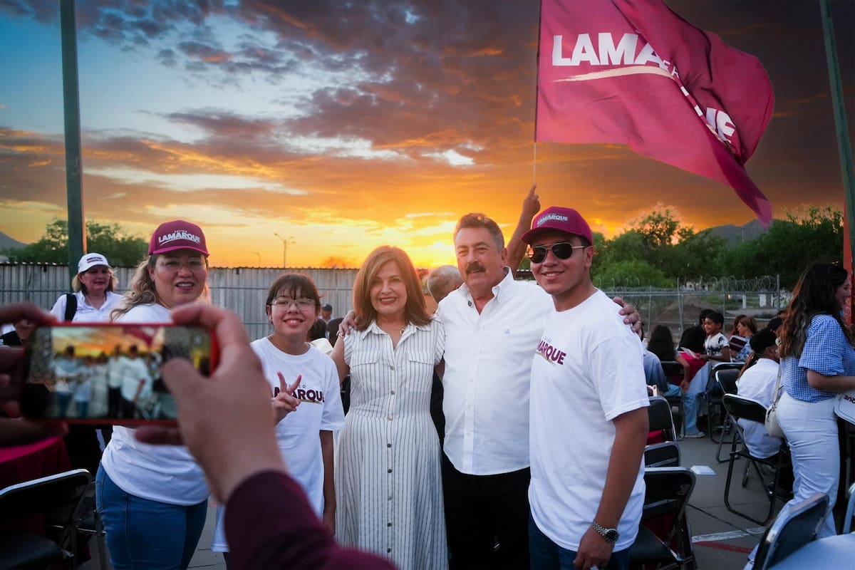 Javier Lamarque celebra su cumpleaños junto a las familias de Pueblitos
