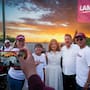 Javier Lamarque celebra su cumpleaños junto a las familias de Pueblitos