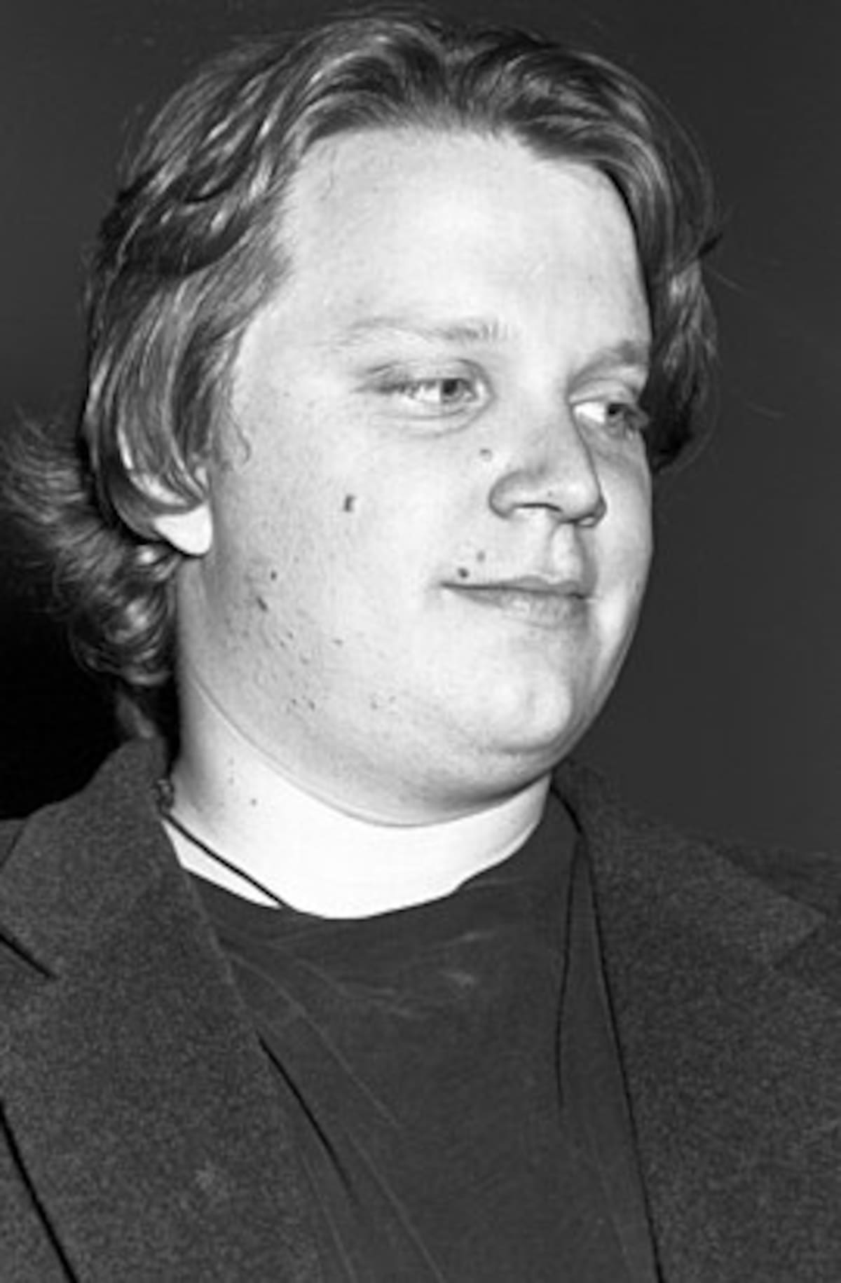 El director de cine cuando joven.