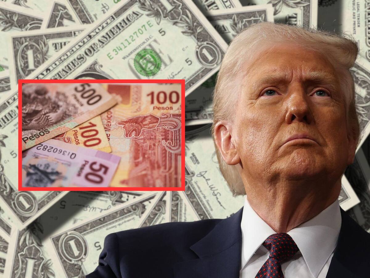 ARCHIVO. El dólar se recupera ligeramente ante el peso mexicano. | Crédito: EFE/Canva