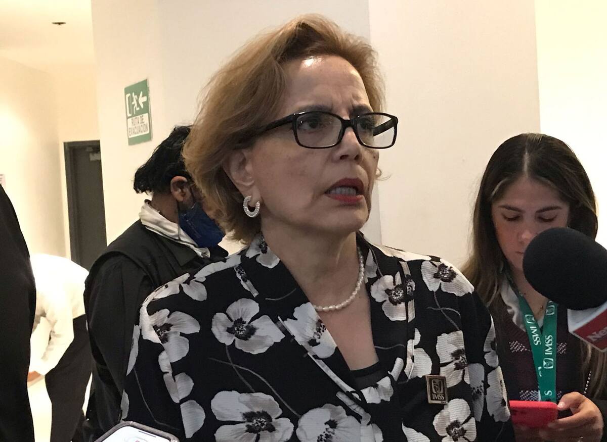 Desiree Sagarnaga Durante, delegada del IMSS en Baja California