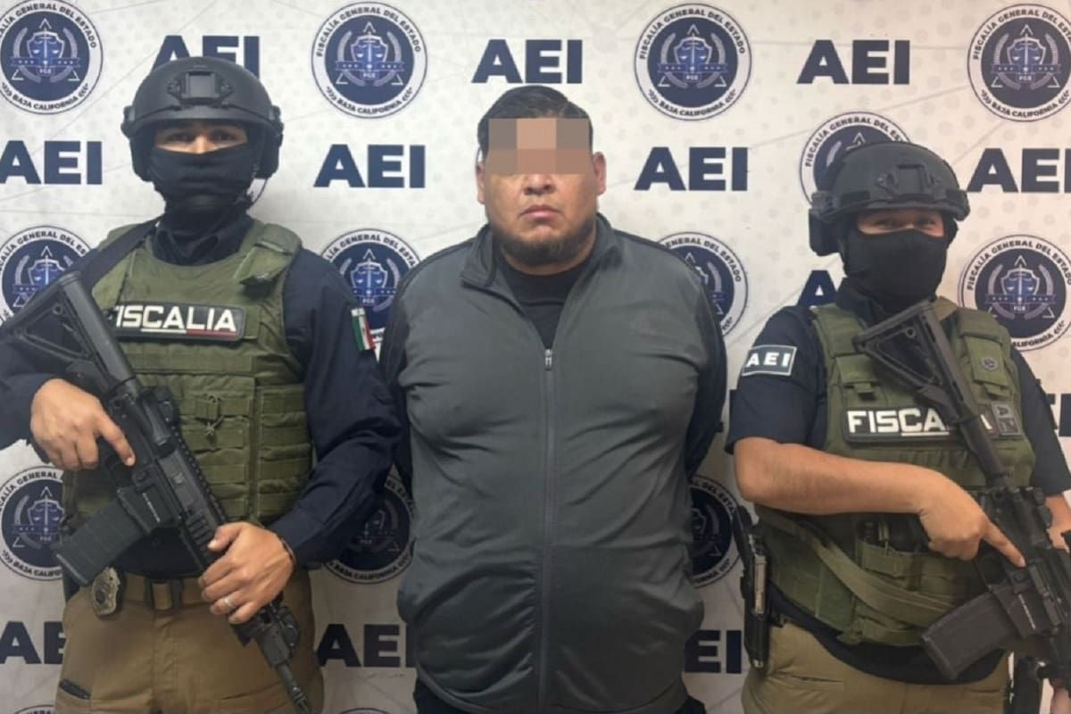 FGE captura a hombre por trata de personas en Tijuana