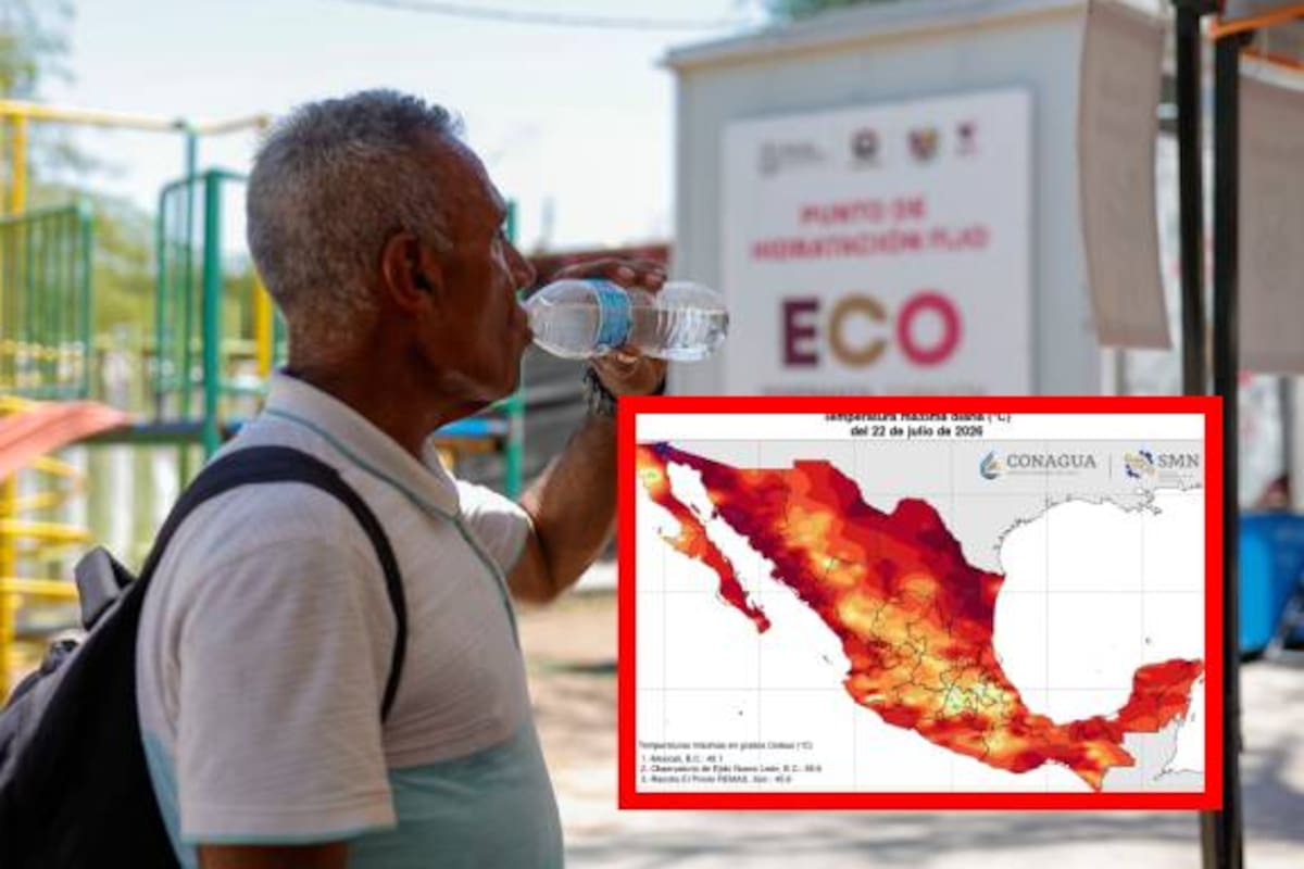Mexicali ha sido la ciudad más calurosa del país en 8 de los últimos 10 días; temperatura rozó los 50°C