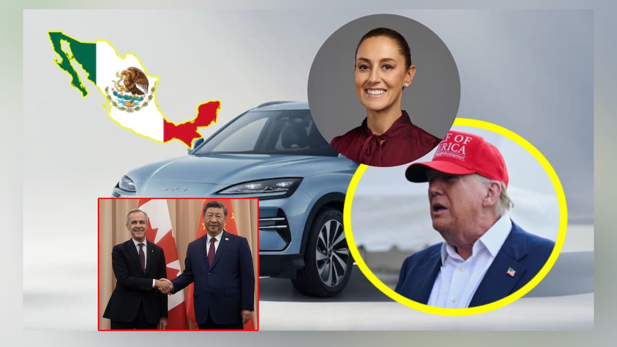 Aunque Estados Unidos y México aumentaron los aranceles a los autos eléctricos chino, Canadá los bajará hasta en un 100%. | Archivo GH