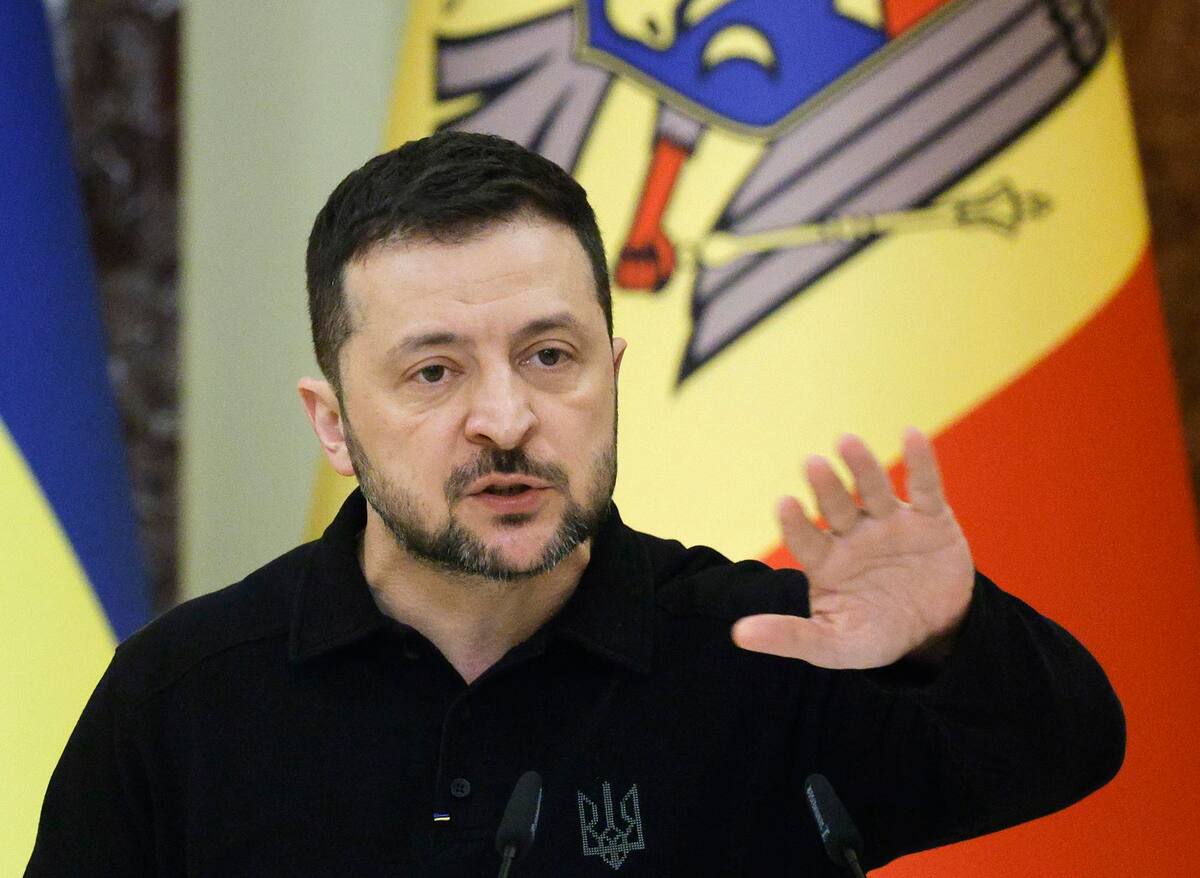 Volodímir Zelenski, presidente de Ucrania. | Crédito: EFE