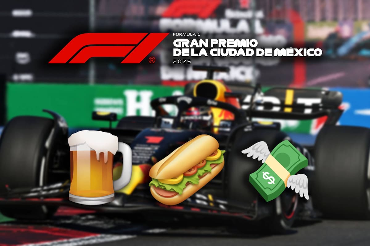 ¿300 pesos por una torta? Fans del GP México 2025 se quejan de los altos precios de la cerveza y comida