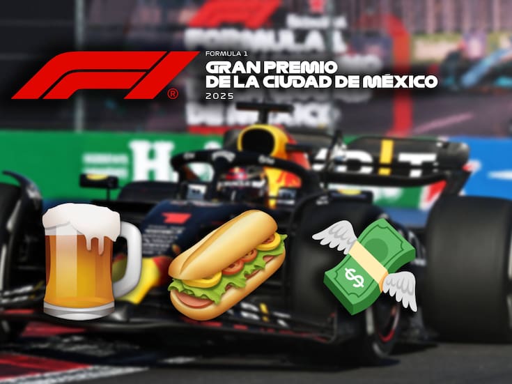 ¿300 pesos por una torta? Fans del GP México 2025 se quejan de los altos precios de la cerveza y comida