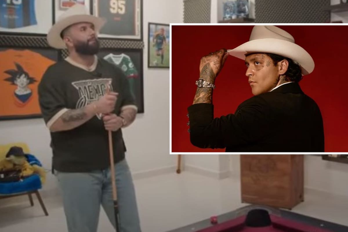 Carín León confirma reconciliación con Christian Nodal: “Ya es mi compita”