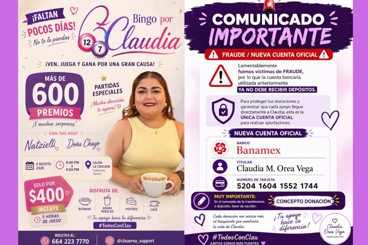 Familia de Claudia Orea denuncia intento de fraude antes de bingo con causa