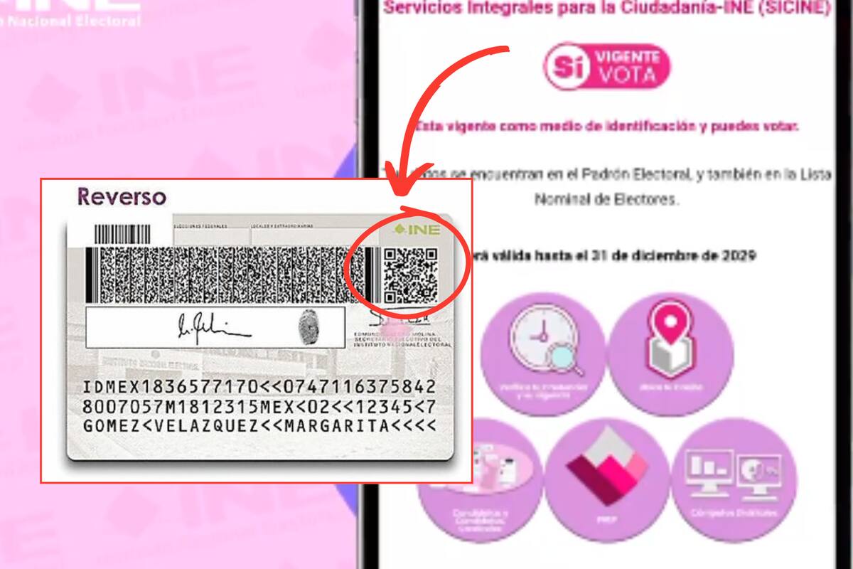 Elecciones 2024: El código QR de tu credencial del INE facilitará tu voto, ¿para qué sirve y cómo se usa?