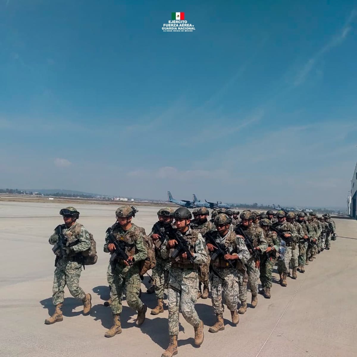 Este domingo se desplegaron 1,190 elementos del Ejército, Fuerza Aérea y Guardia Nacional para intensificar la búsqueda de 10 mineros desaparecidos en Concordia.