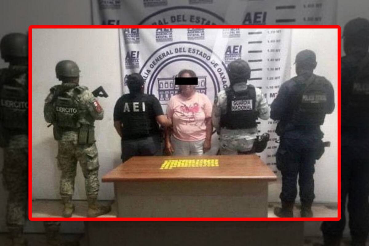 Detienen a expresidenta municipal en Oaxaca por presunta posesión de droga durante operativo de seguridad
