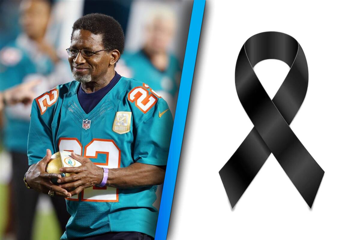 Fallece ‘Mercury’ Morris, leyenda de los Miami Dolphins