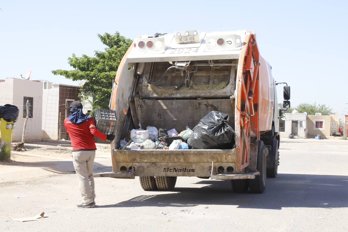 Estiman aumento del 25% en recolección de basura durante época decembrinas