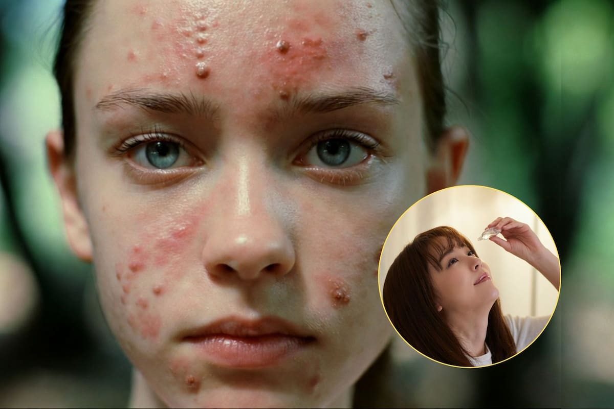 El tip de las gotas para ojos en espinillas para bajar la inflamación