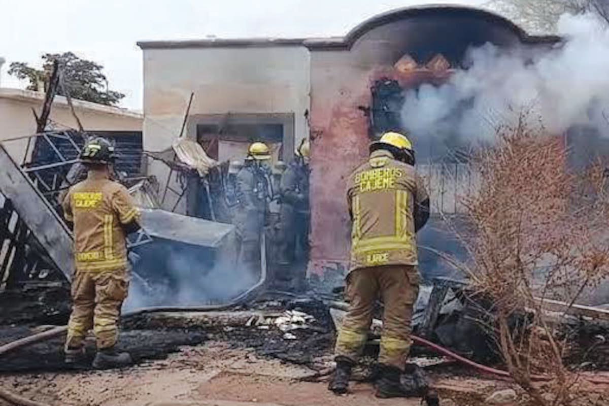 Llaman Bomberos de Cajeme a revisar instalaciones eléctricas tras 800 incendios en lo que va del 2025