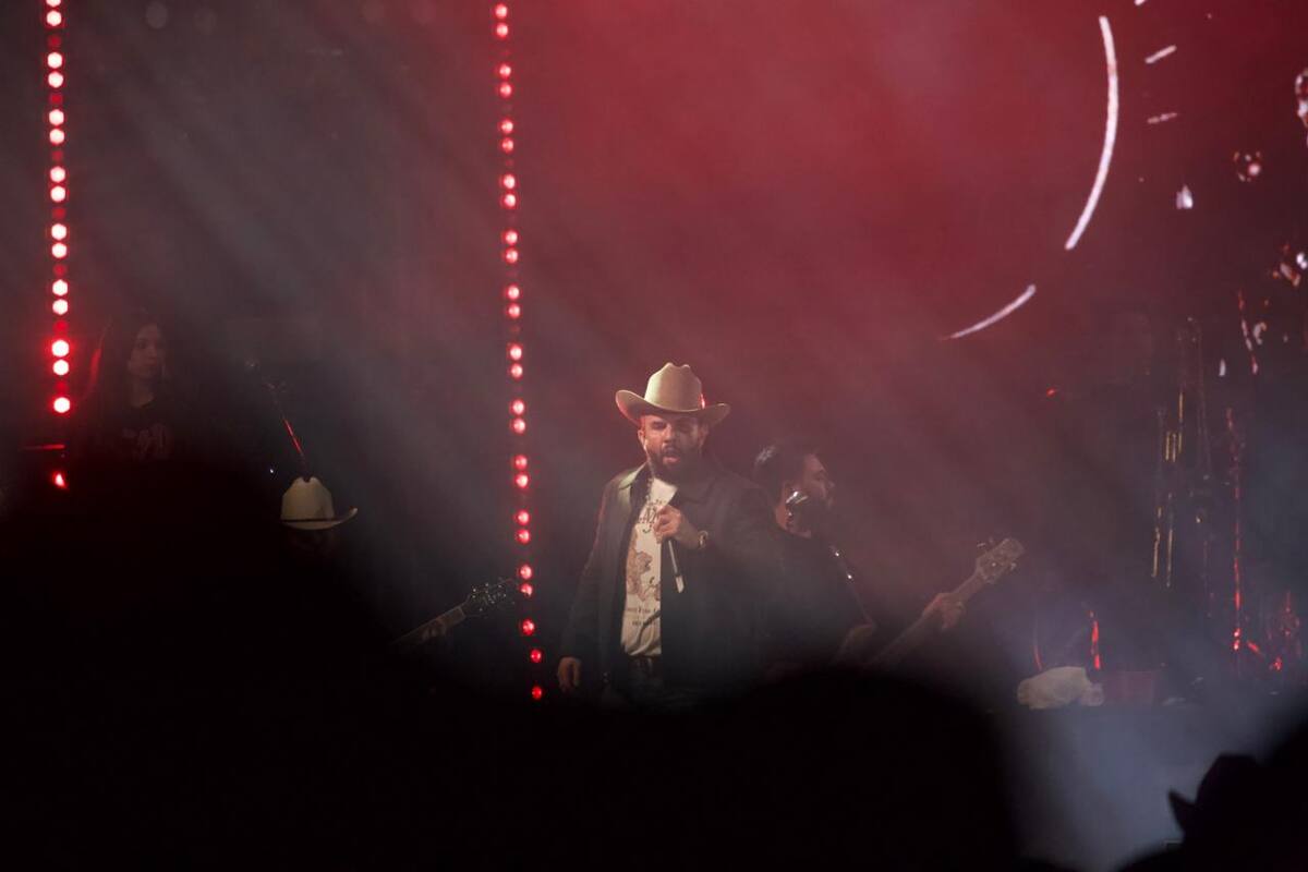 El sonorense que estuvo en boca de todos por sus desafortunados comentarios en su tierra, fue parco a diferencia de sus otras visitas.