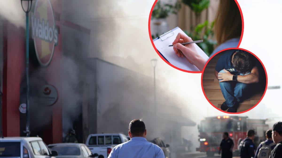 El psiquiatra Eduardo Monteverde advirtió que los sobrevivientes del incendio en la tienda Waldo’s podrían desarrollar Trastorno por Estrés Postraumático (TEPT) y requieren atención psicológica y psiquiátrica inmediata