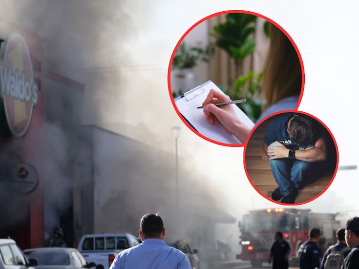 El psiquiatra Eduardo Monteverde advirtió que los sobrevivientes del incendio en la tienda Waldo’s podrían desarrollar Trastorno por Estrés Postraumático (TEPT) y requieren atención psicológica y psiquiátrica inmediata