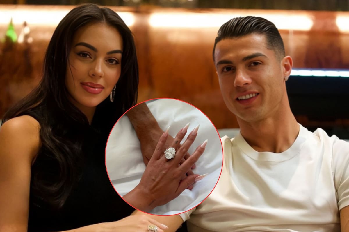 Esto cuesta el gigantesco anillo de compromiso que Georgina Rodríguez recibió por parte de Cristiano Ronaldo