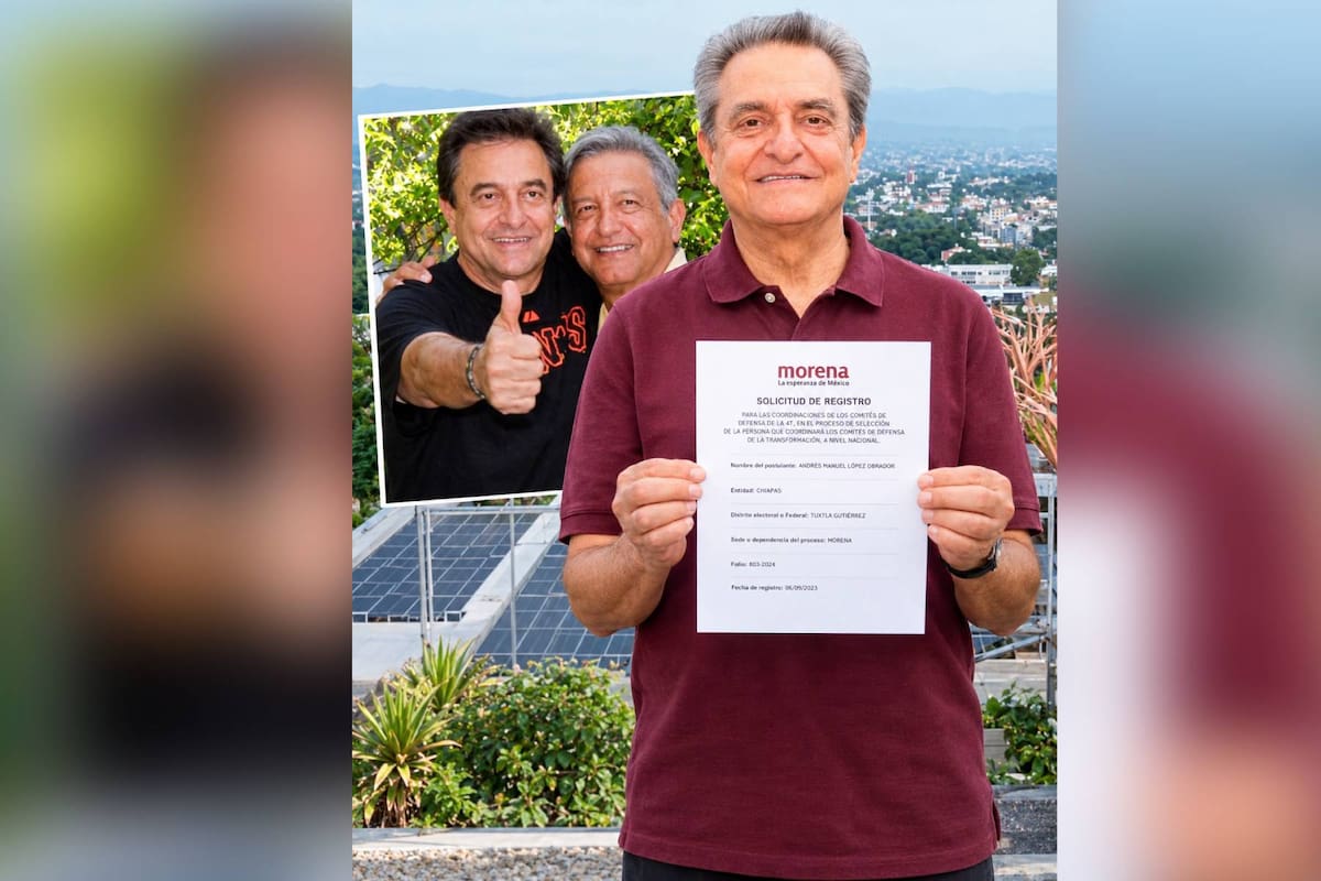 Pío López Obrador, hermano de AMLO, buscará ser diputado federal tras registrar su candidatura