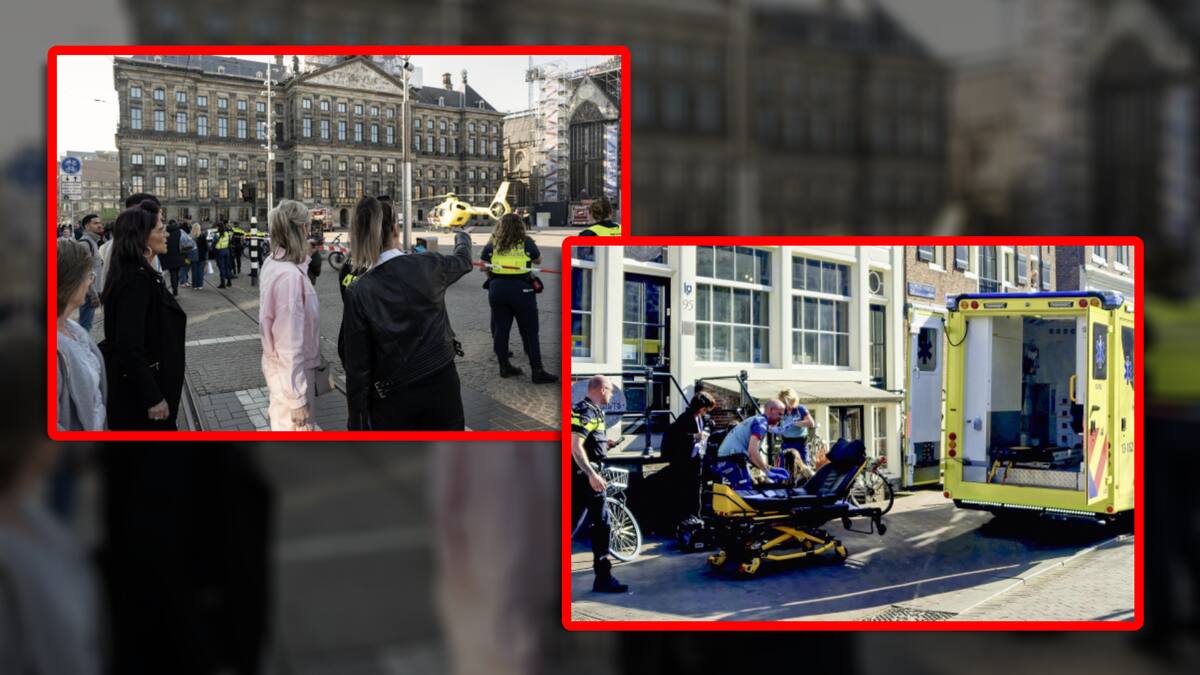 Apuñalamiento en conocida plaza de Ámsterdam deja 5 personas heridas; el presunto sospechoso fue detenido en el lugar