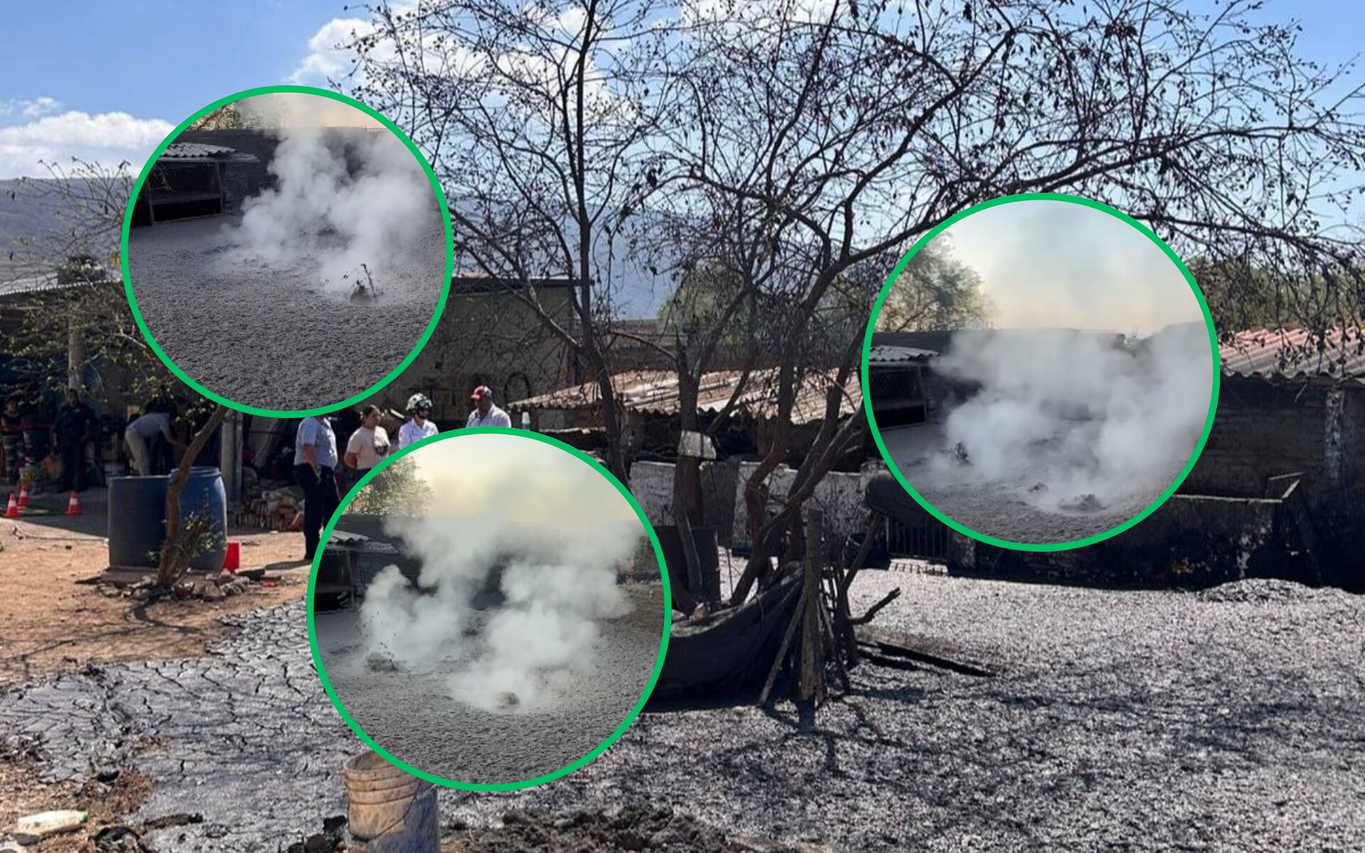 VIDEOS: Aparece un géiser en patio de vivienda en Michoacán; expulsó agua,  lodo y vapor en comunidad de Ixtlán de los Hervores