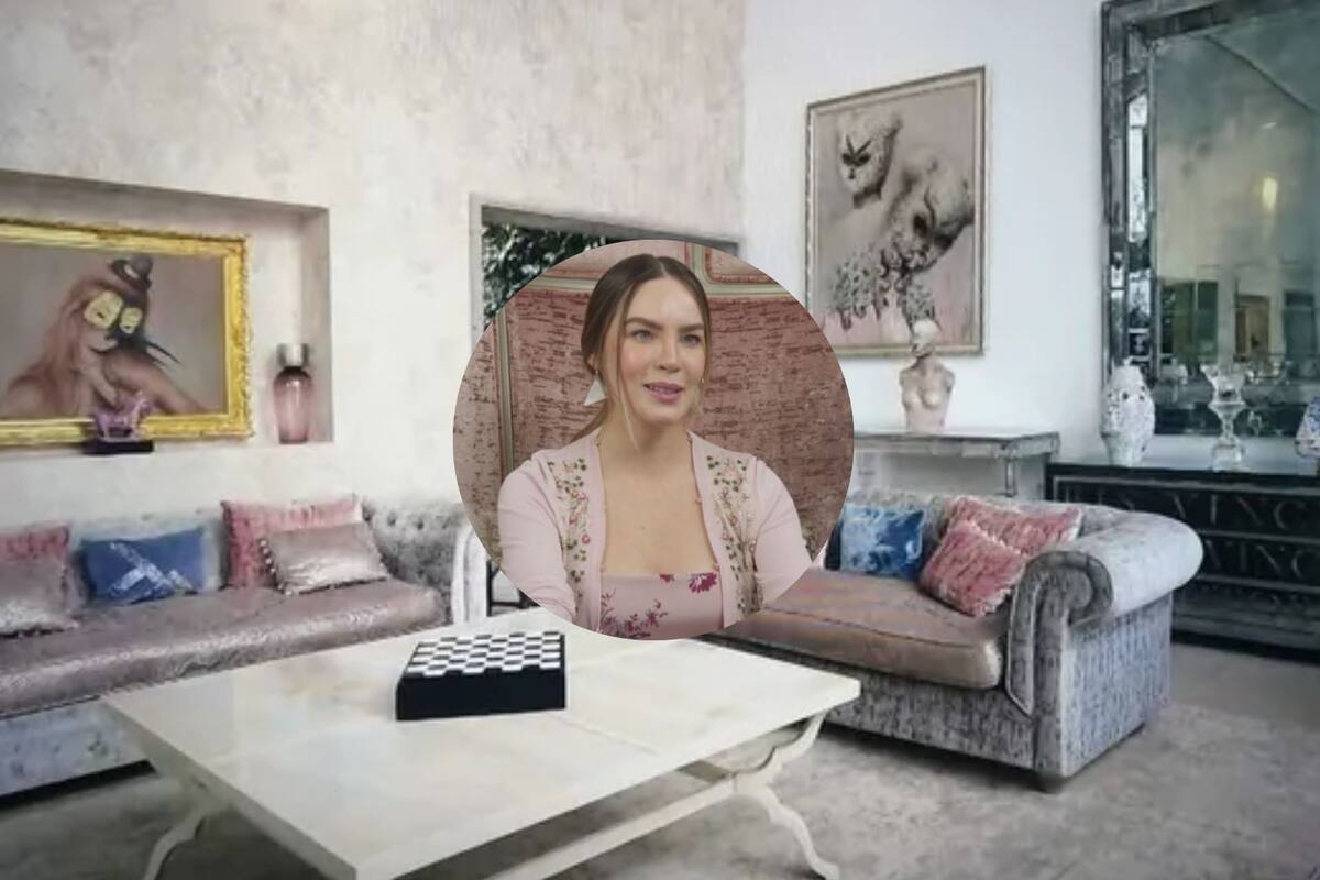 Belinda muestra su lujosa casa en el primer capítulo de “Divina Comedia”reality show en HBO Max